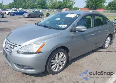 2013 Nissan Sentra Sl из США, поврежденный, VIN 3N1AB7AP5DL761802